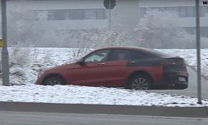2017 Mercedes-Benz GLC Coupe Shows Its Sexy Behind in Latest Spy Video