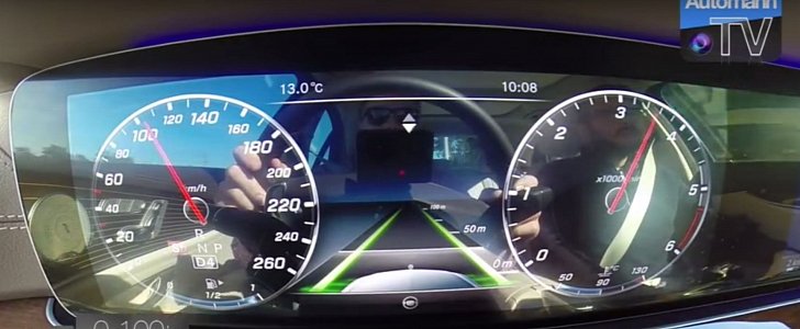 2017 Mercedes E 220d Acceleration Test Shows New 2-Liter Is Great