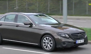 2017 Mercedes E-Class (W213) Sedan and Wagon Spied Almost Undisguised