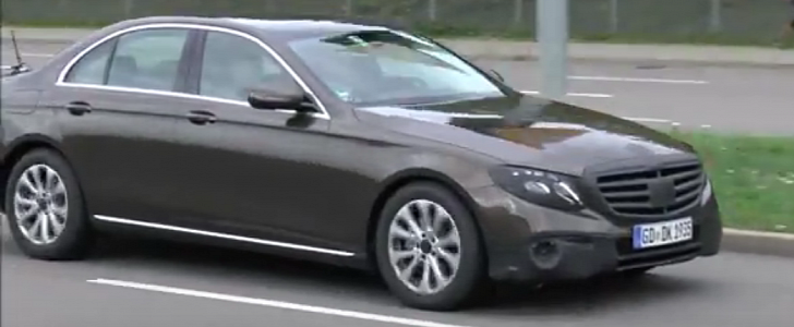 2017 Mercedes E-Class (W213) Sedan and Wagon Spied Almost Undisguised - Video