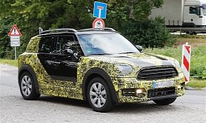 2017 MINI Countryman Spied While Testing, Still Has Camouflage