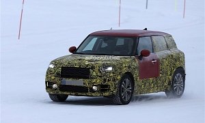 2017 MINI Countryman Spied with Less Disguise