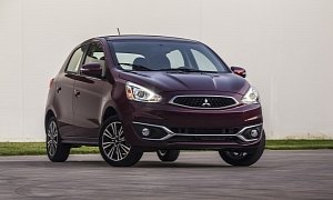 2017 Mitsubishi Mirage Updated with New Look, CarPlay and Android Auto