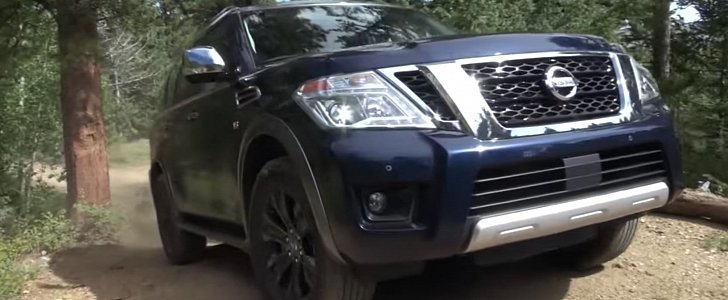 2017 Nissan Armada Subjected to Serious Off-Road Test