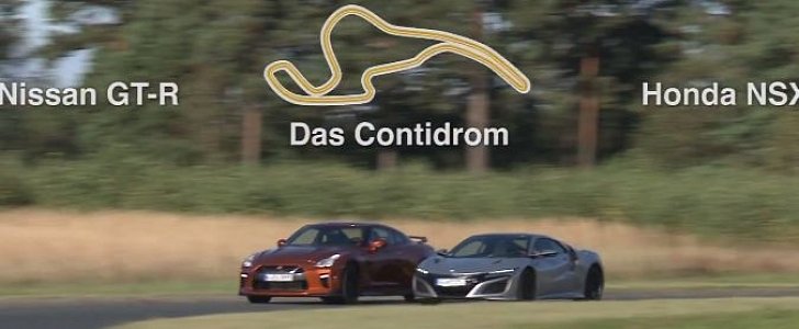 2017 Nissan GT-R Beats 2017 Acura NSX in German Track Test