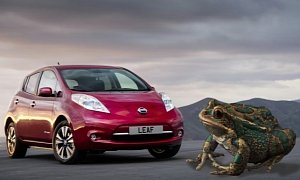 2017 Nissan Leaf Confirmed to Look Less Like a Frog