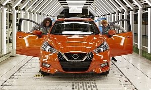 2017 Nissan Micra Enters Production In France