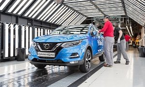 2017 Nissan Qashqai Facelift Now In Production At Sunderland Plant