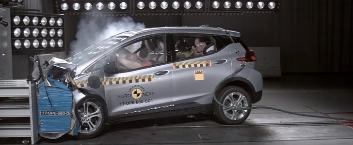 2017 Opel Ampera-e crash test (Euro NCAP)