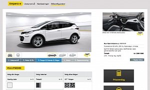 2017 Opel Ampera-e Priced in Norway, It’s More Expensive than a BMW i3