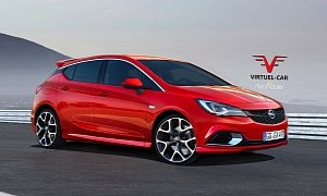 2017 Opel Astra OPC Gets Rendered, Proves Hot Hatches Are Turning into Posers