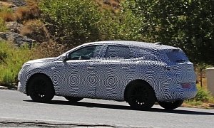 2017 Opel Compact SUV Spied Testing In Sunny Spain