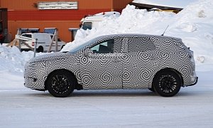 2017 Opel Grandland X Spied Testing In Cold Weather
