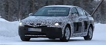 2017 Opel Insignia Spied Winter Testing, Looks Spacious