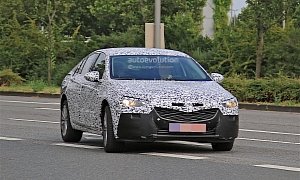 2017 Opel Insignia Spied With Less Camouflage, Expect To See It Unveiled Soon