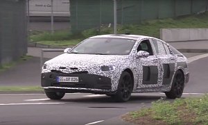 2017 Opel Insignia Stretches Its Legs On the Nurburgring Nordschleife