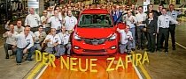 2017 Opel Zafira Production Begins In Russelsheim Plant