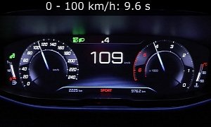 2017 Peugeot 3008 2.0 BlueHDi 150 HP Acceleration Test