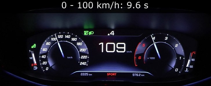 2017 Peugeot 3008 2.0 BlueHDi 150 HP Acceleration Test