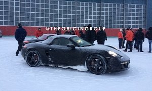 2017 Porsche 718 Boxster and Cayman Now Official, Here Are the Latest Spyshots