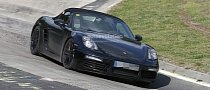 2017 Porsche Boxster Facelift Spied Testing Turbo Engines, 2L and 2.5L Expected
