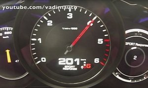 2017 Porsche Panamera 4S Diesel 0-200 KM/H Acceleration Is Impressive