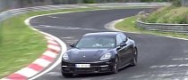 2017 Porsche Panamera 4S Diesel Flies on Nurburgring, Diesel Record in Sight?