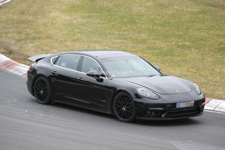 2017 Panamera Executive Spied on the Nurburgring