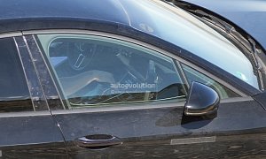 2017 Porsche Panamera Interior Partially Revealed in Latest Spyshots