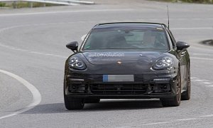 2017 Porsche Panamera Spied for the First Time in Hybrid Guise