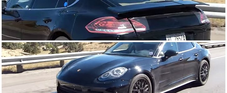 2017 Porsche Panamera spied in the US