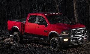 2017 Ram Power Wagon Ditches Chrome Grille for Blacked-Out Snout