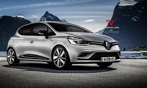 2017 Renault Clio IV Facelift Rendered Based on Recent Leak