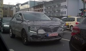 2017 Renault Koleos Spied Driving on the Streets of Frankfurt