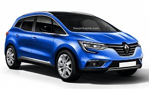 2017 Renault Scenic Accurately Rendered
