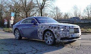 2017 Rolls-Royce Wraith Facelift Starts Testing