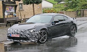2017 Scion FR-S / Toyota GT 86 Facelift Spied Testing More Powerful Engine