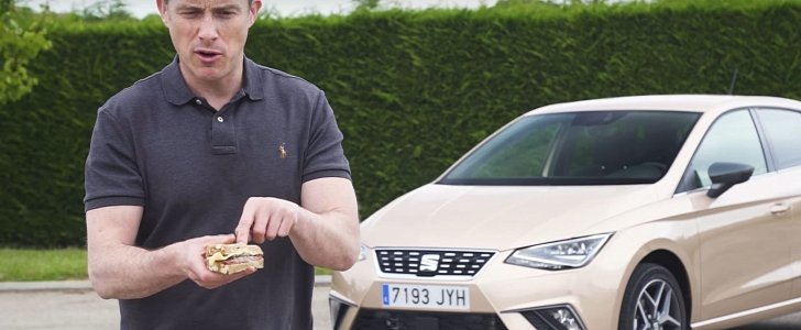2017 SEAT Ibiza Explained Using a Sandwich, Review Talks About 1.5 TSI Breakdown