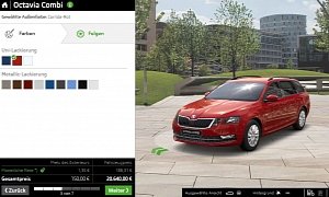 2017 Skoda Octavia Configurator Goes Online: Ugly, but Also Expensive
