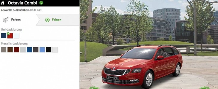 2017 Skoda Octavia Configurator Goes Online: Ugly, but Also Expensive!