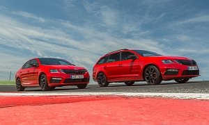 2017 Skoda Octavia RS 245 Starts in New Official Videos and Photos