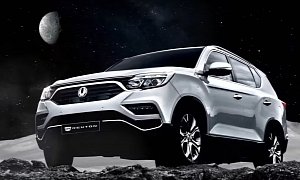 2017 SsangYong G4 Rexton Goes to the Moon, Does Cool Durability Tests