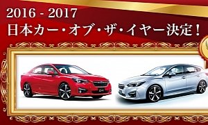 2017 Subaru Impreza Named  Japan Car of The Year 2017, Toyota Prius Ranked 2nd