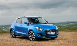 2017 Suzuki Swift On Sale In The UK From June, Priced From GBP 10,999