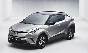2017 Toyota C-HR First Official Photos Hit the Web Ahead of Geneva Debut