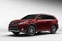 2017 Toyota Highlander Facelift Revealed