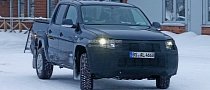 2017 Volkswagen Amarok Facelift Spied in Sweden