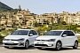 2017 Volkswagen e-Golf and Golf GTE Stand Side by Side to Be Compared