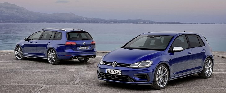 2017 Volkswagen Golf R Frolicks With R Variant, Both Get HP Boost and New Tesh