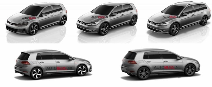 2017 Volkswagen Golf VII Facelift (not confirmed)